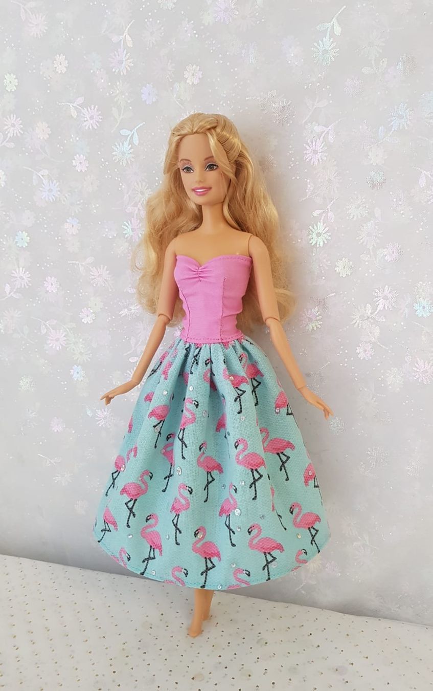 Bambole: Barbie Kleid – Nuovo (secondo la descrizione) da Lachen SZ venduto da Sakura4hime 2