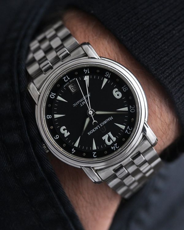 Maurice Lacroix Orologi: Maurice Lacroix Pontos Gmt 10818, full set – Usato da Eschert venduto da 0gravity 6