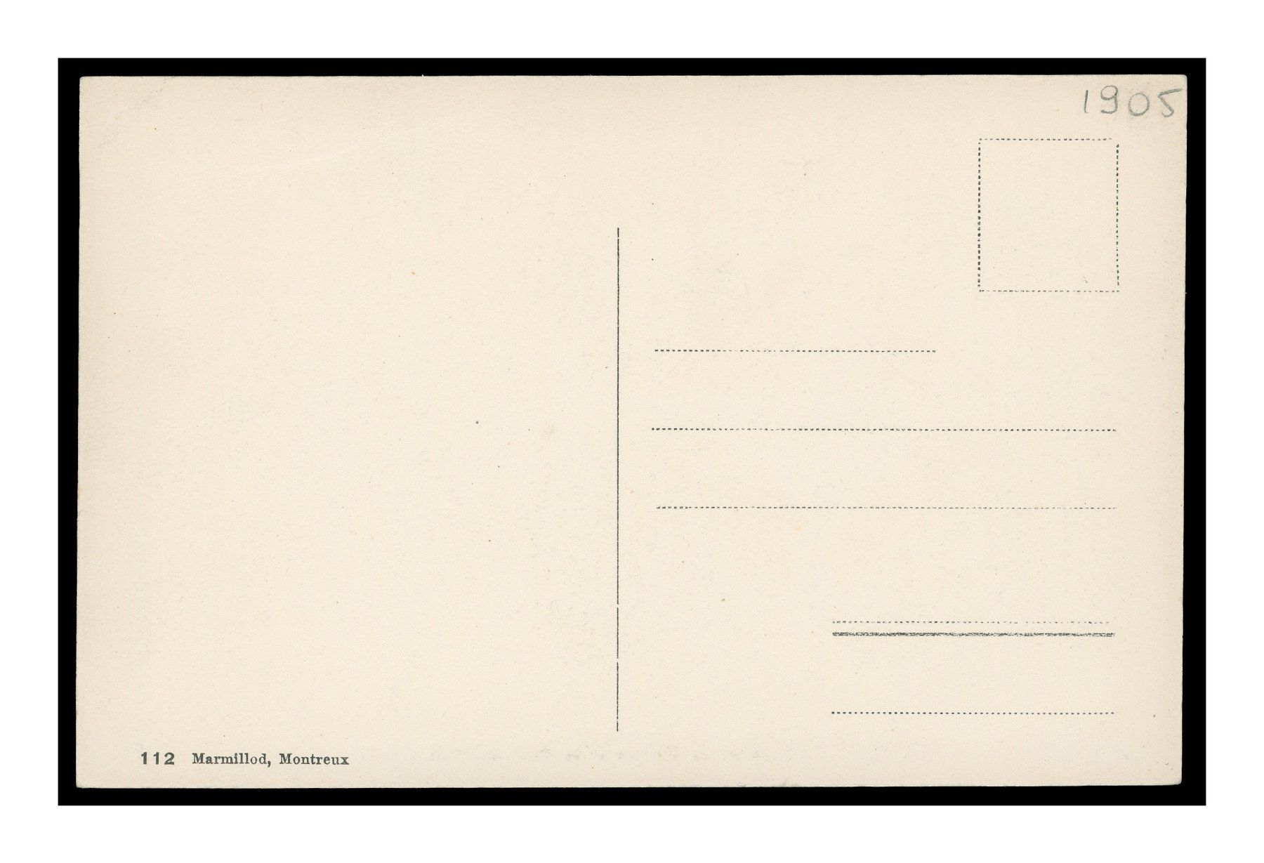 Cartoline postali: CHÂTEAU DE CHILLON - 1905 "Barque" Et la Dent du Midi – Usato da Onex venduto da gonsla01 1