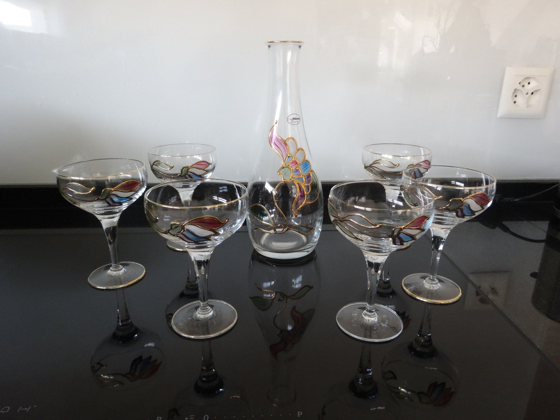 Caraffe: La Mason Karaffe und 6 Gläser – Usato da Neerach venduto da jenny062 3