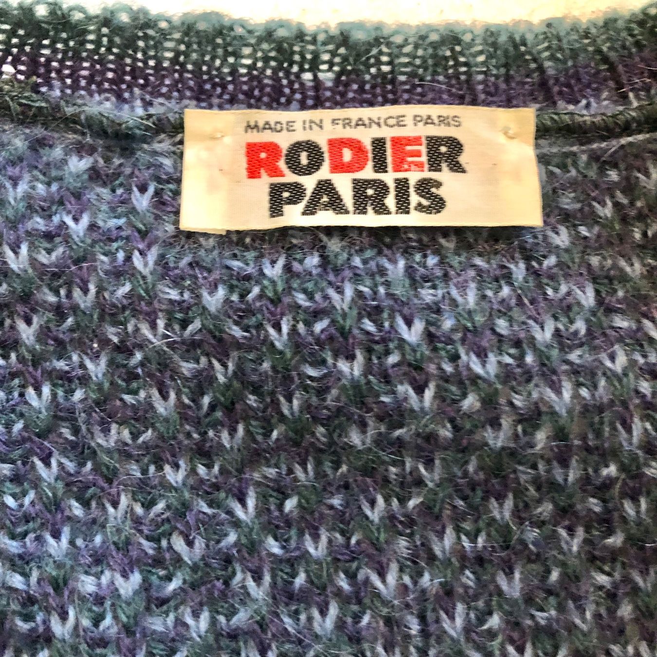 Maglioni & Felpe: Vintage Rodier Paris Strickpullover, passt für Grösse M – Usato da Brienz BE venduto da Kokolea84 3