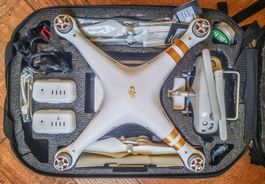 DJI Phantom 3 pro, viel Zubehör, 2 Akkus und Rucksack