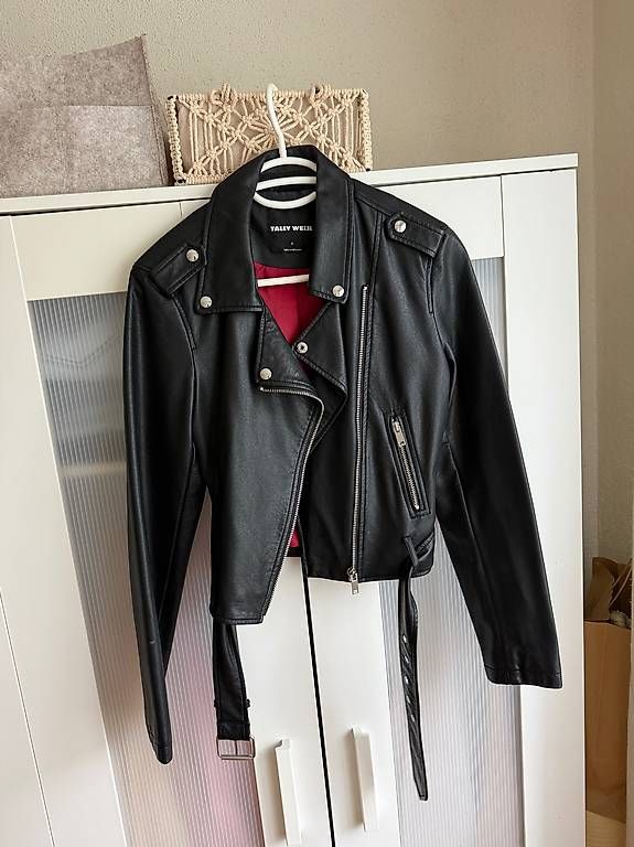Jacken: Lederjacke schwarz, Gr. S – Gebraucht aus brunnen von sarucia81 2