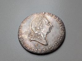 🇩🇪 2/3 Taler 1814 aUNC	Braunschweig-Calenberg-Hannover