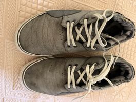 Globe Sneakers Grey Size 9.5 used condition