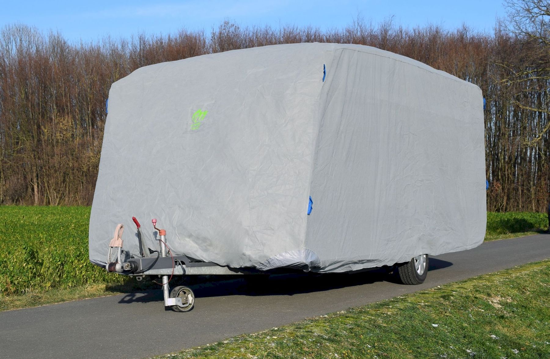 Housses pour voitures: GreenYard Abdeckplane Wohnwagen L grau – Neuf avec emballage d'origine à Bottighofen par zaap 2