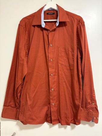 Herren Langarmhemd Gr. L ( 41)