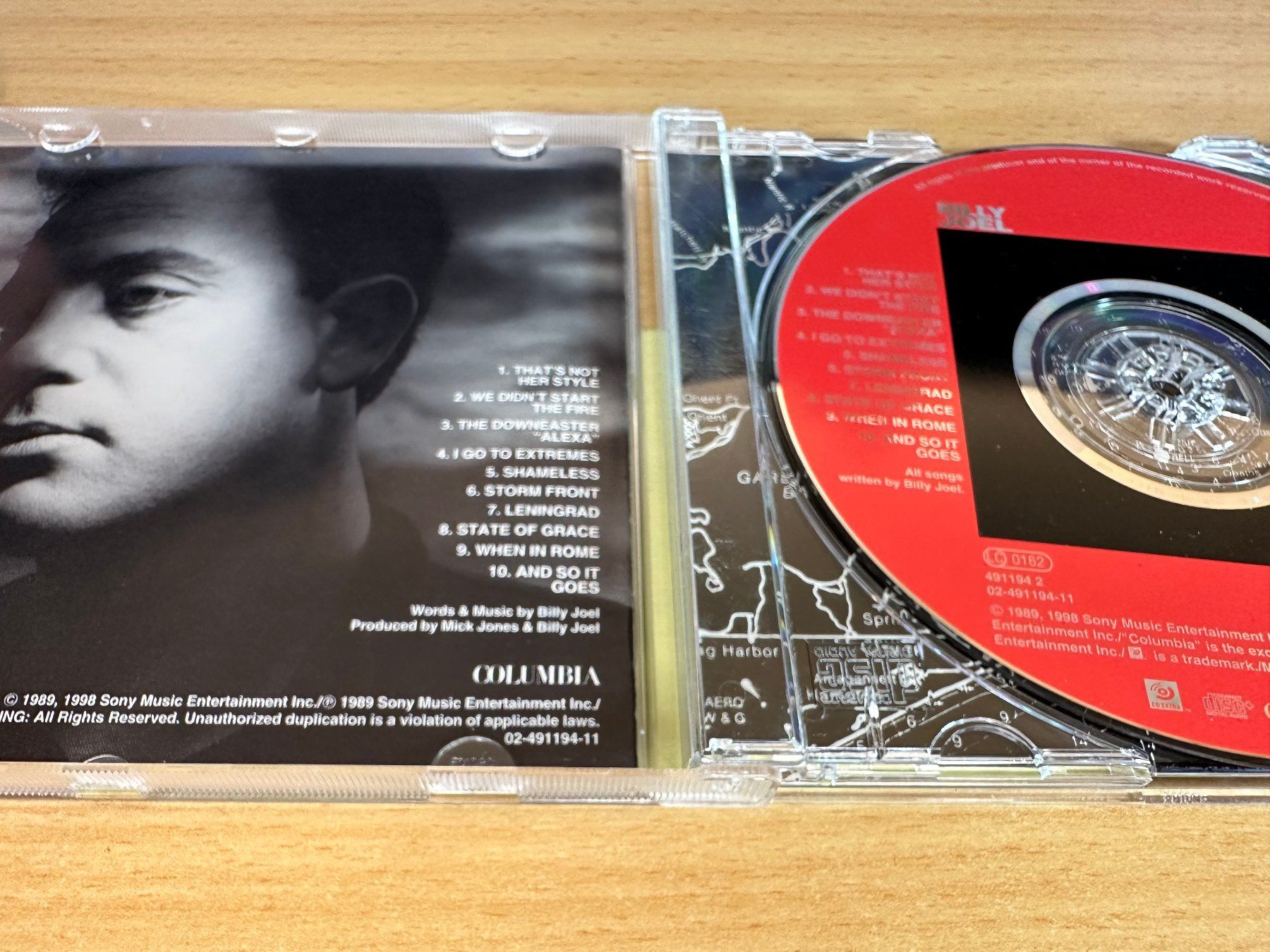 CD: Billy Joel – Storm Front – Usato da Rikon im Tösstal venduto da Alpenmutz 2