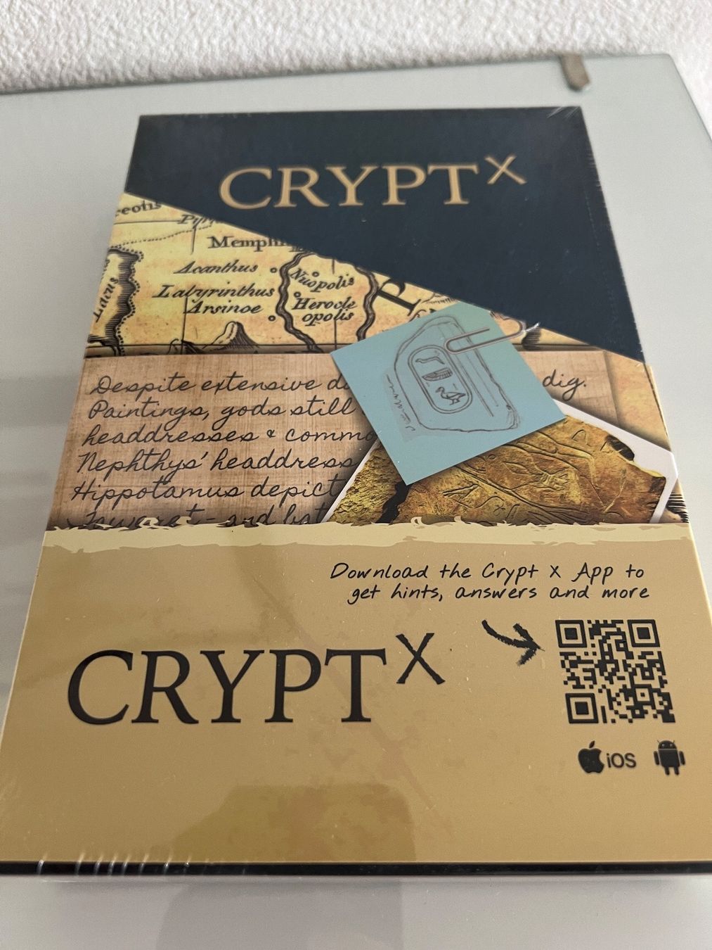 Giochi: Crypt X, Rätsel Spiel, Brettspiel, Kickstarter – Nuovo e nell'imballaggio originale da Uster venduto da And_62365