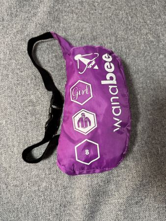 Veste imperméable fille wanabee 8 ans violet pluie printemps