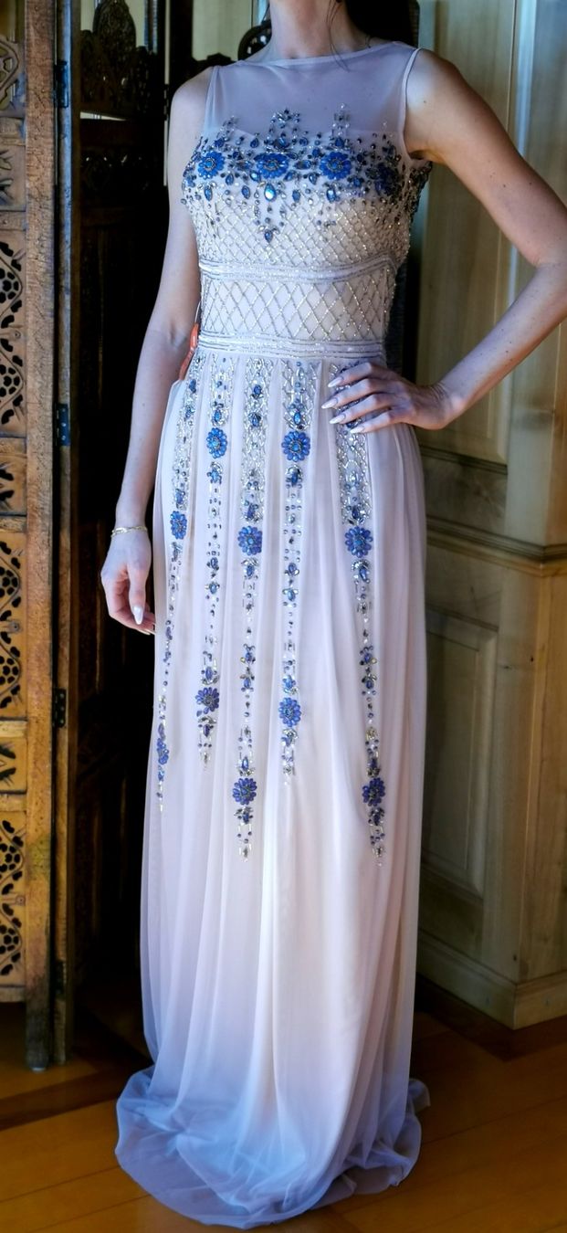 Vestiti: Abendkleid, Ballkleid mit Schmucksteinen, Grösse S 36 – Nuovo e nell'imballaggio originale da Au SG venduto da farbdesign 3