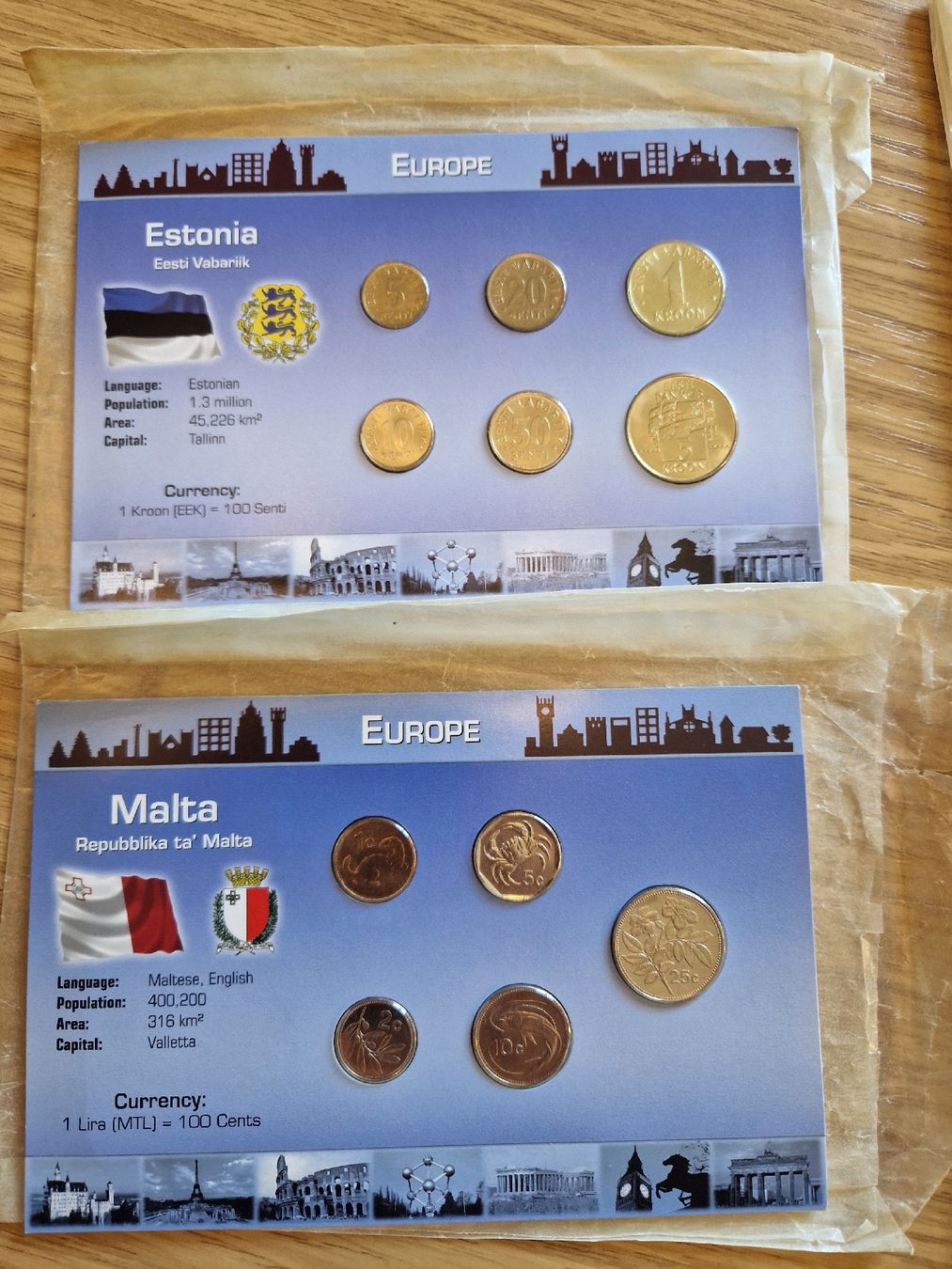 Alle Münzen: Münzen Sammlung Euro Mint Sets first issue 2002 – Neu (gemäss Beschreibung) aus Mauren von Julchen13 8