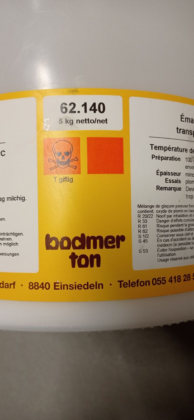Colori: Engobenfarbe rosa 1kg – Nuovo (secondo la descrizione) da Maienfeld venduto da Alpenblume12