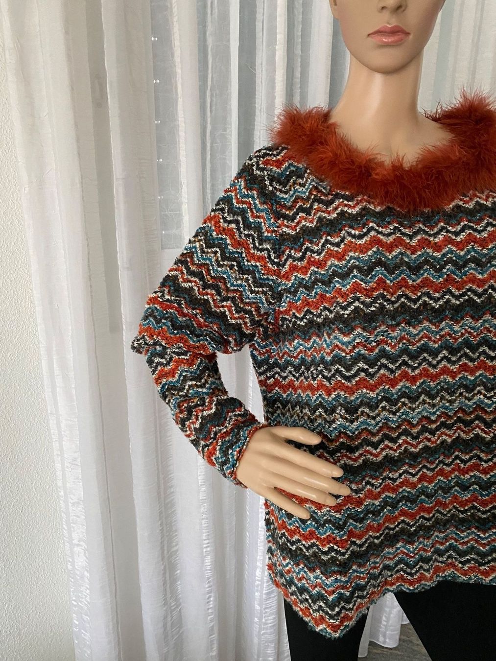Maglioni & Felpe: Perfekter Auftritt - selten schöner Pullover, bunt, L/XL – Nuovo e nell'imballaggio originale da Winkel venduto da ferrari2022