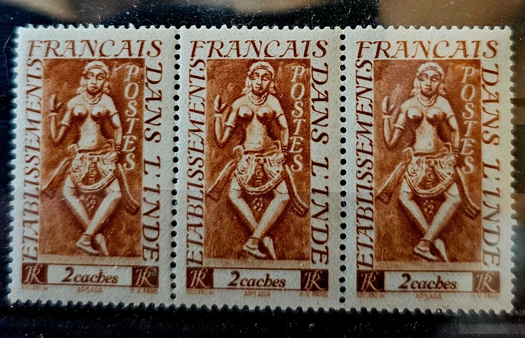 Alle Briefmarken: Etabl. Français dans l'Inde ** 1948 – Neu (gemäss Beschreibung) aus Les Valettes von Nuba1