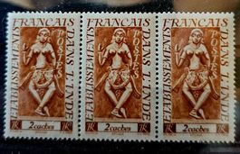 Etabl. Français dans l'Inde ** 1948