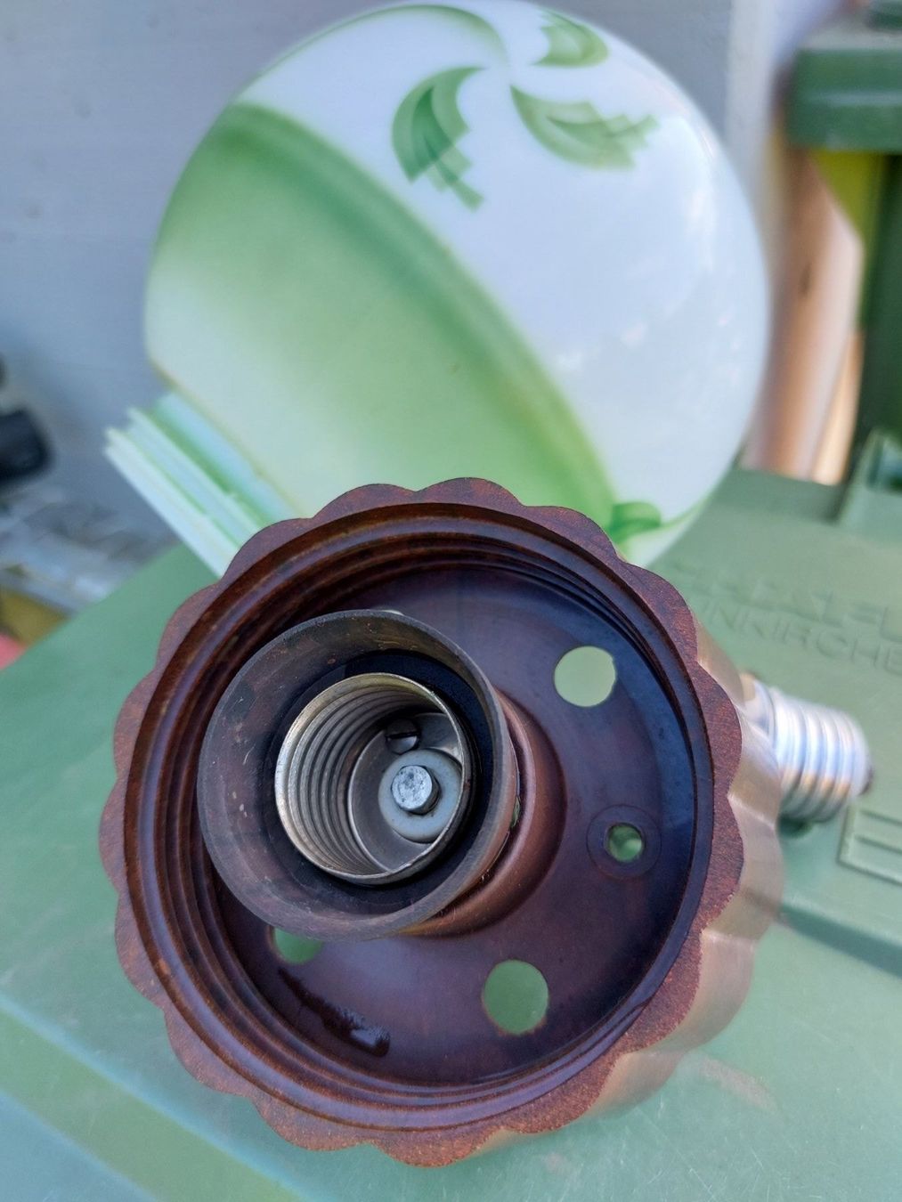 Lampadari & plafoniere: Kugellampe alte Deckenlampe – Usato da Ganterschwil venduto da HeidiuPeter 4