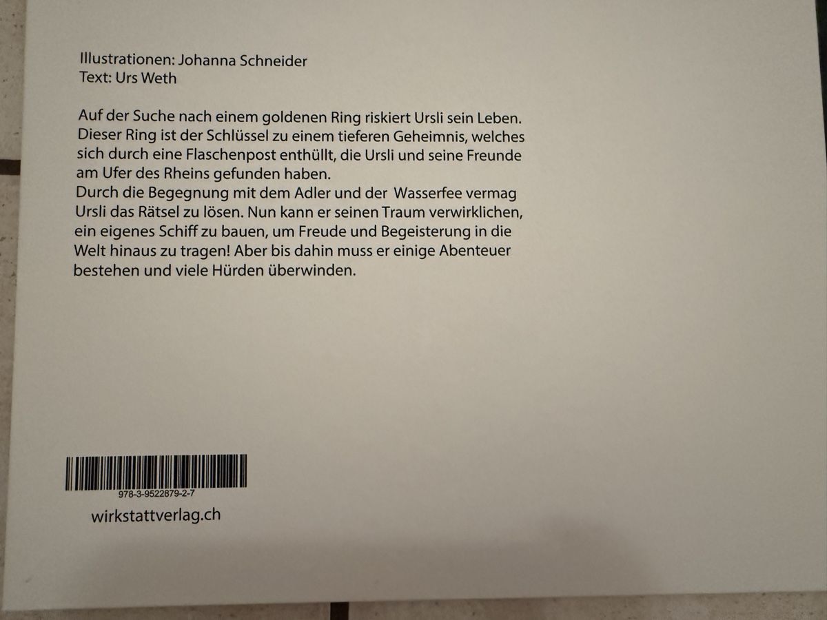 Libri: Ursli und der Traum vom Schiff – Usato da Arlesheim venduto da 12sxlssdf 1