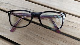 Brille Ray-Ban RB 5228 schwarz lila Grösse 50-17