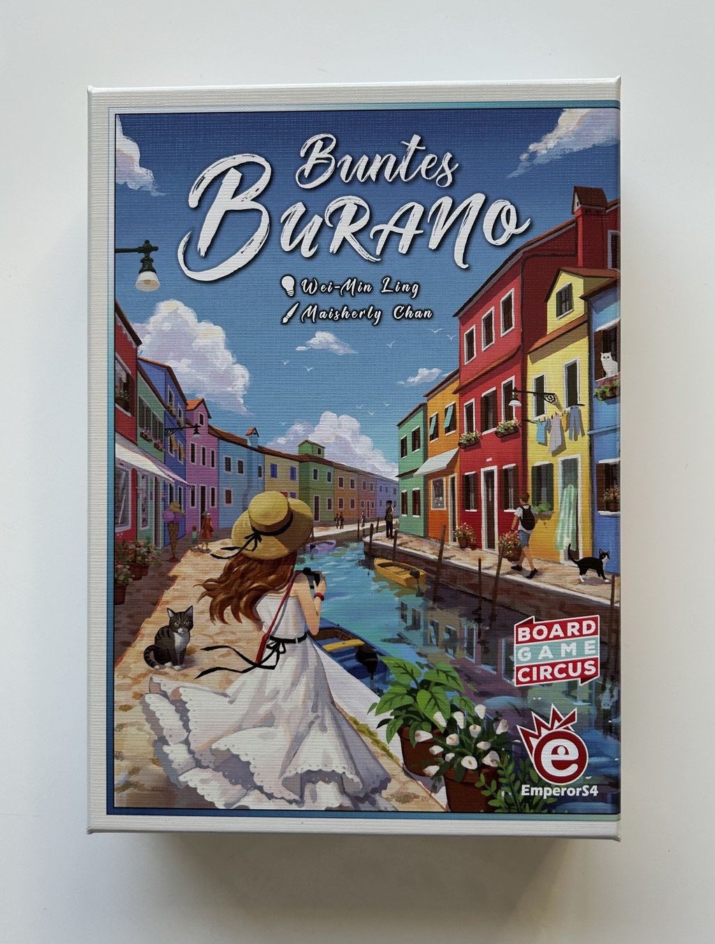 Spiele: Brettspiel "Buntes Burano" - Board Game Circus – Neu (gemäss Beschreibung) aus Baar von WhatTheFunk01
