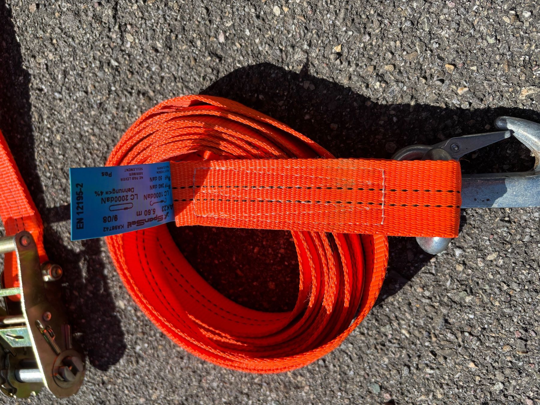 Alle Werkzeuge: Spann Set mit Hacken 5,6m neu und ungebraucht – Neu (gemäss Beschreibung) aus Dielsdorf von Duc_74