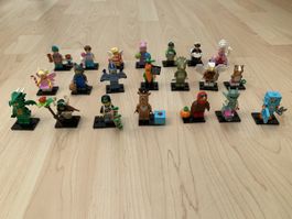 Lego Minifigures Collection diverse Serien, 21 Figuren
