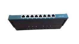 Patchpanel Cat.6A 8-Port geschirmt