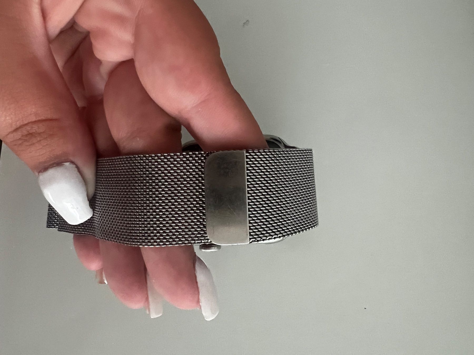 Apple Smartwatch: AppleWatch Series 5 Silber mit Edelstahlband – Gebraucht aus Oftringen von federerlorena 3