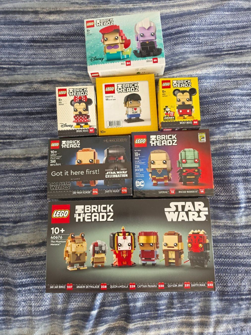Lego Baukästen: LEGO BrickHeadz Exclusive Collection - Star Wars Disney – Neu und originalverpackt aus Carona von OnePieceday26