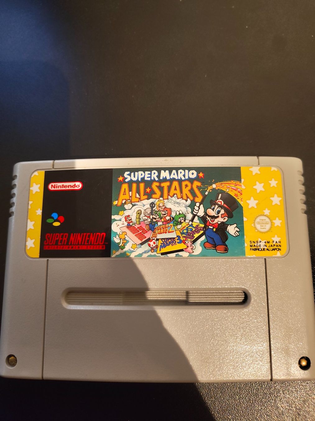Spiele: Super Mario All Stars SNES PAL FR – Gebraucht aus Monthey von Micro-ondesGame