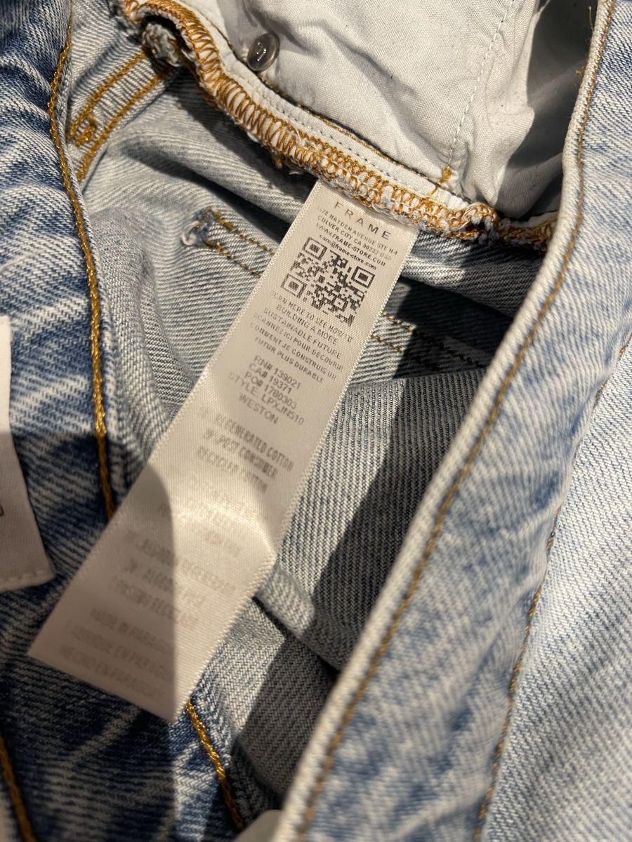 Jeans: FRAME Denim Jeans Le Pixie Jane, Gr 33 – Gebraucht aus Mauren von toppiloppi 5