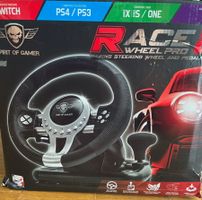 Race wheel pro für playstation, x-box, Nitendo mit Pedal