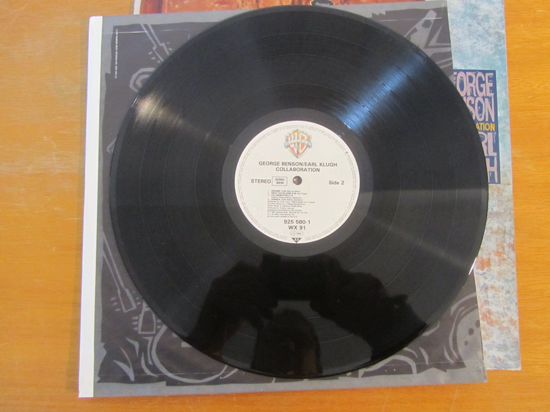 Dischi in vinile: GEORGE BENSON/EARL KLUGH:   Collaboration – Usato da Seengen venduto da mikelele 3