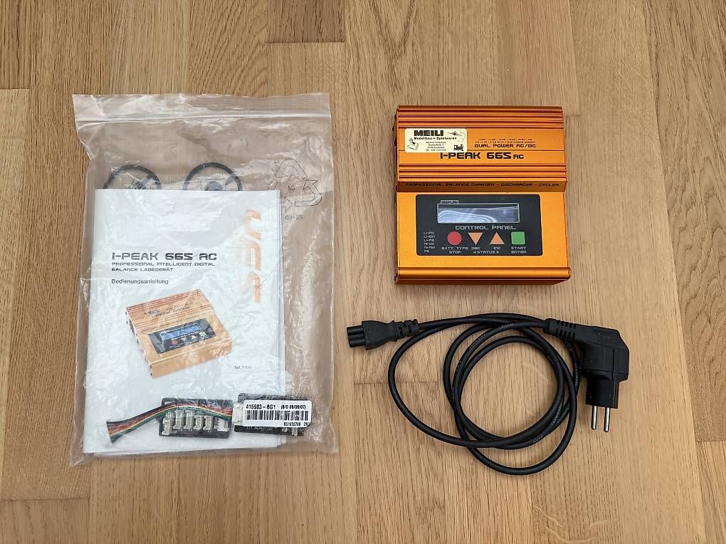 Batterie, Caricabatterie & Alimentatori: YES I-PEAK 665RC Ladegerät – Usato da Dettighofen venduto da Fabian_27