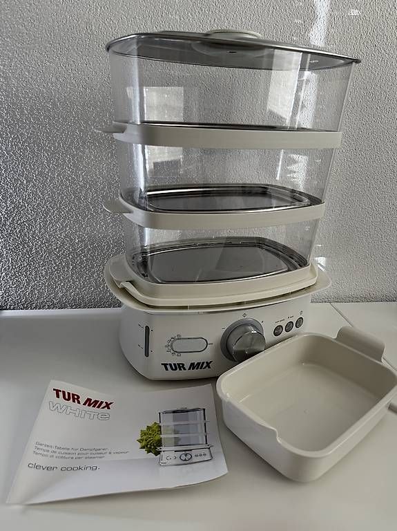 Elettrodomestici da cucina: TUR MIX white Dampfgarer – Usato da Mühlau venduto da ana_75z8