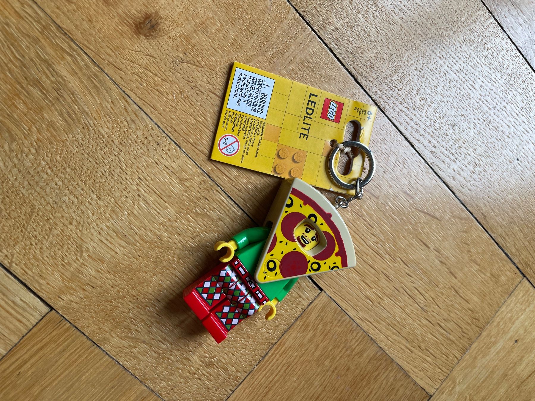 Portachiavi: Porte clé lampe Lego Pizza – Nuovo e nell'imballaggio originale da Lausanne venduto da Elpi2014