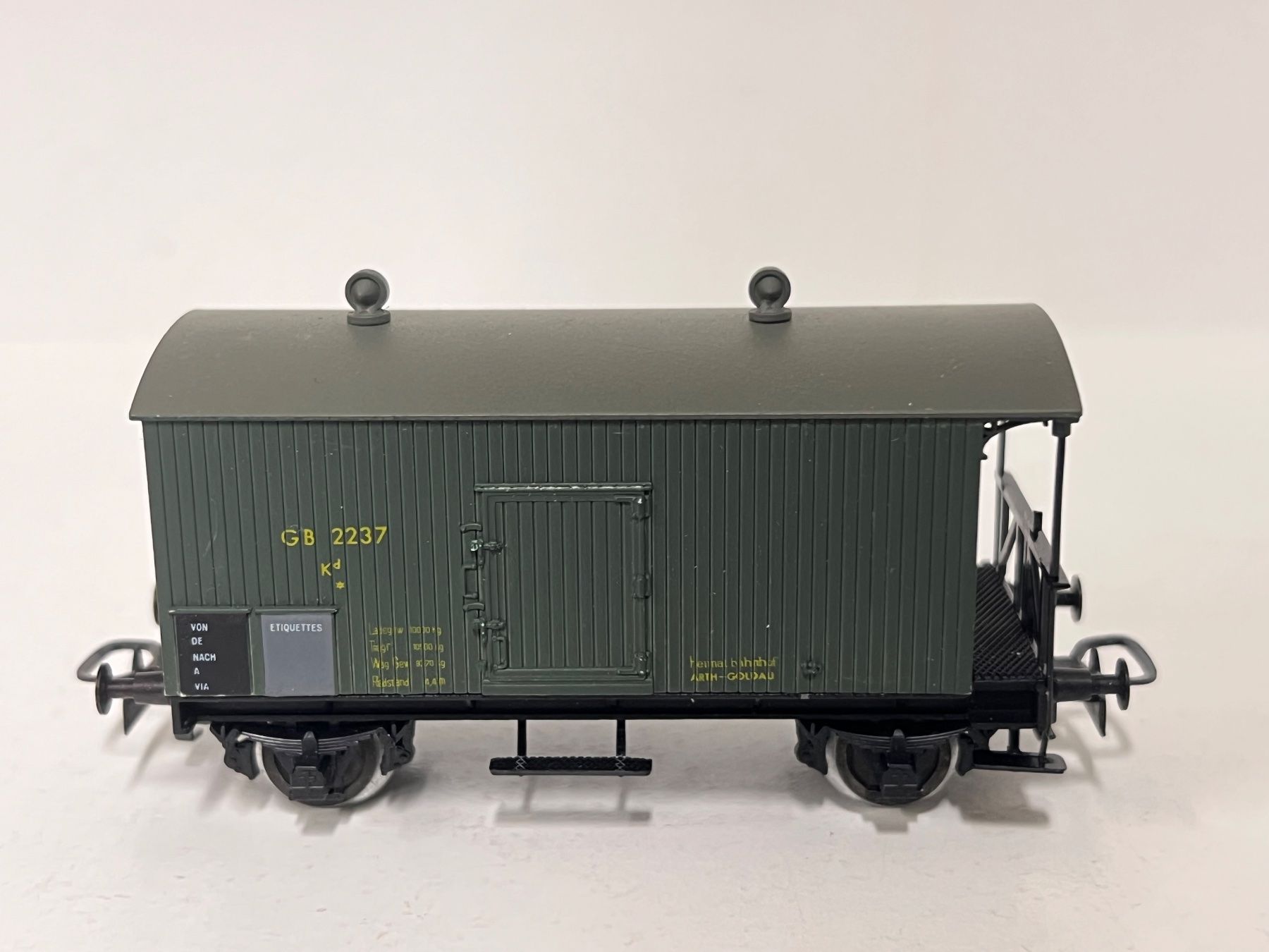 Modellini di ferrovie: Ruco Gotthardbahn GB 2237  H0 DC – Usato da Geroldswil venduto da TopTrain54 1