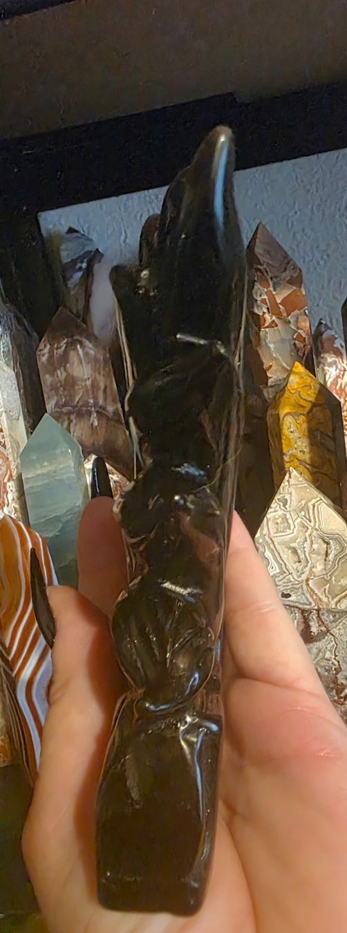 Minerali & Pietre curative: Silber Obsidian Fuchs 355g – Nuovo e nell'imballaggio originale da Matzingen venduto da Shay_Crystalz 3