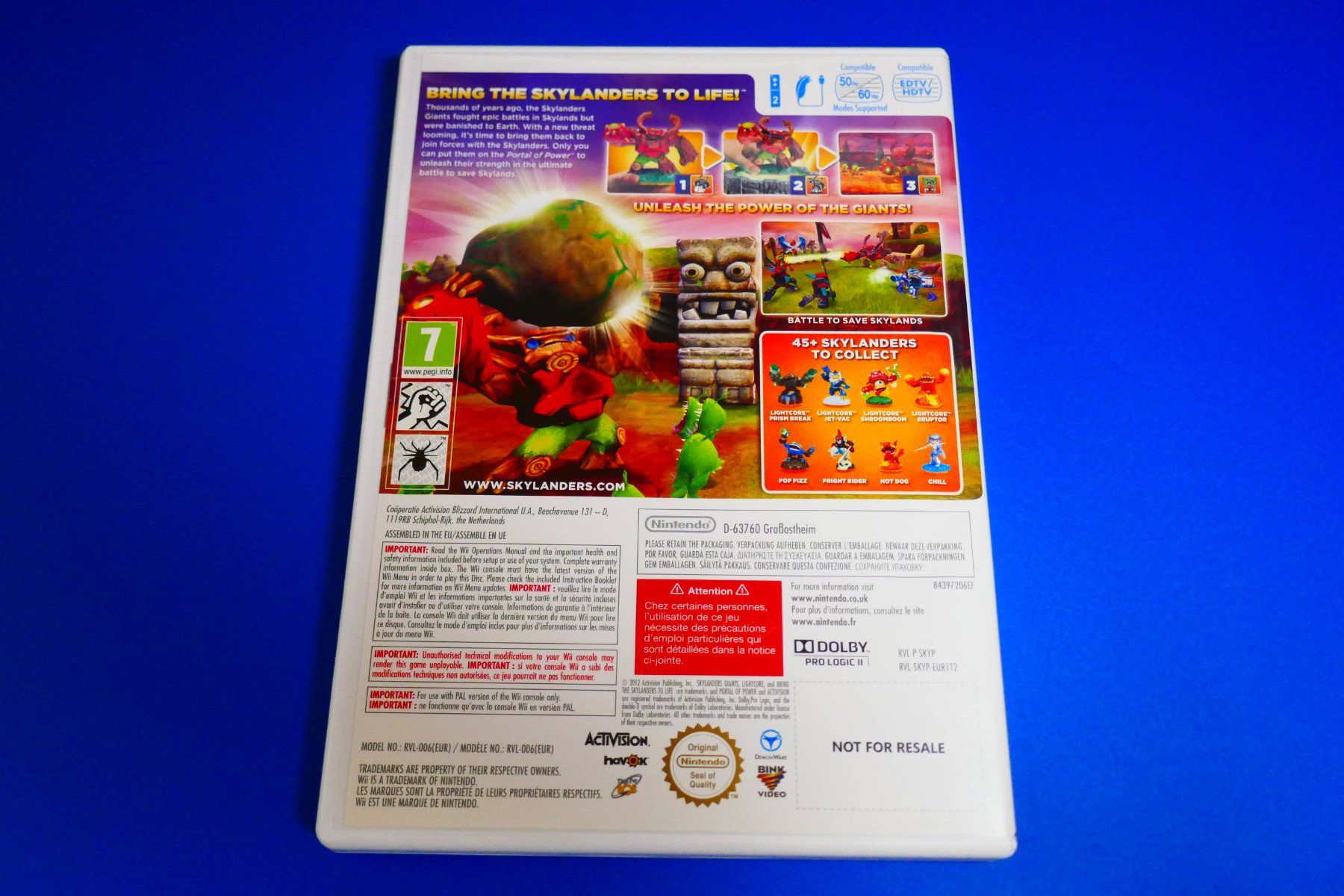 Nintendo Giochi: Skylanders : Giants - Nintendo Wii – Usato da Vuarrens venduto da Espace-Retro 2