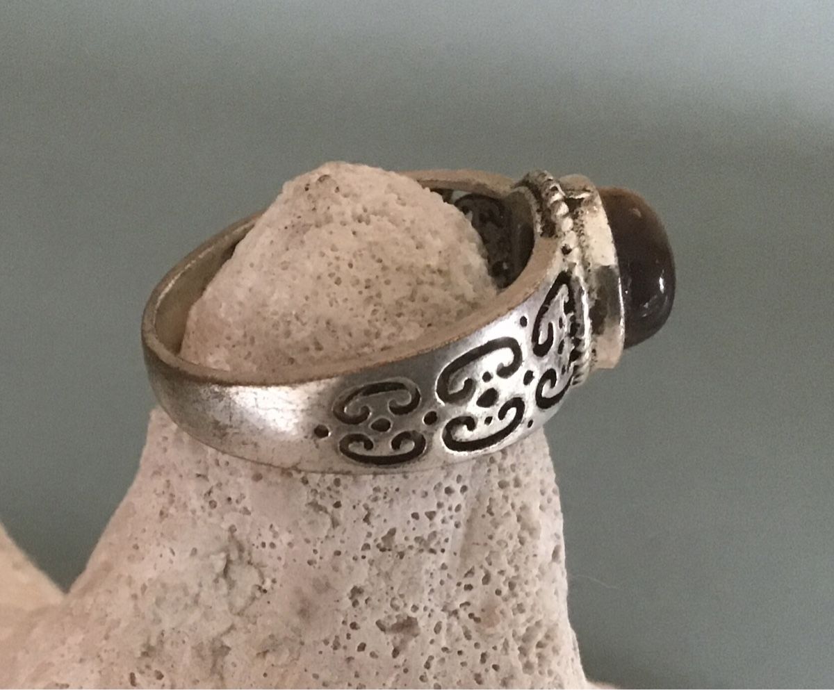 Anelli: Siberring mit Stein (Tigerauge) Gr. 57 – Usato da Allschwil venduto da rah_8bfj 1