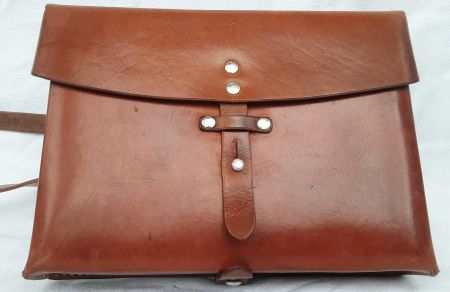 Armee Ledertasche,Kartentasche 1977,Militär