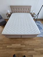 Boxspringbett 160x200 inkl. Matratze & Topper  neuwertig
