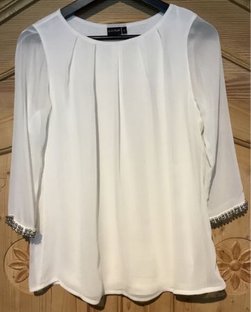 Bodyflirt - stilvolles, bequemes Blusenshirt, Gr. 34