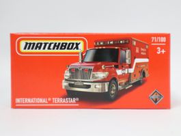 Matchbox International Terrastar Ambulanz Feuerwehr