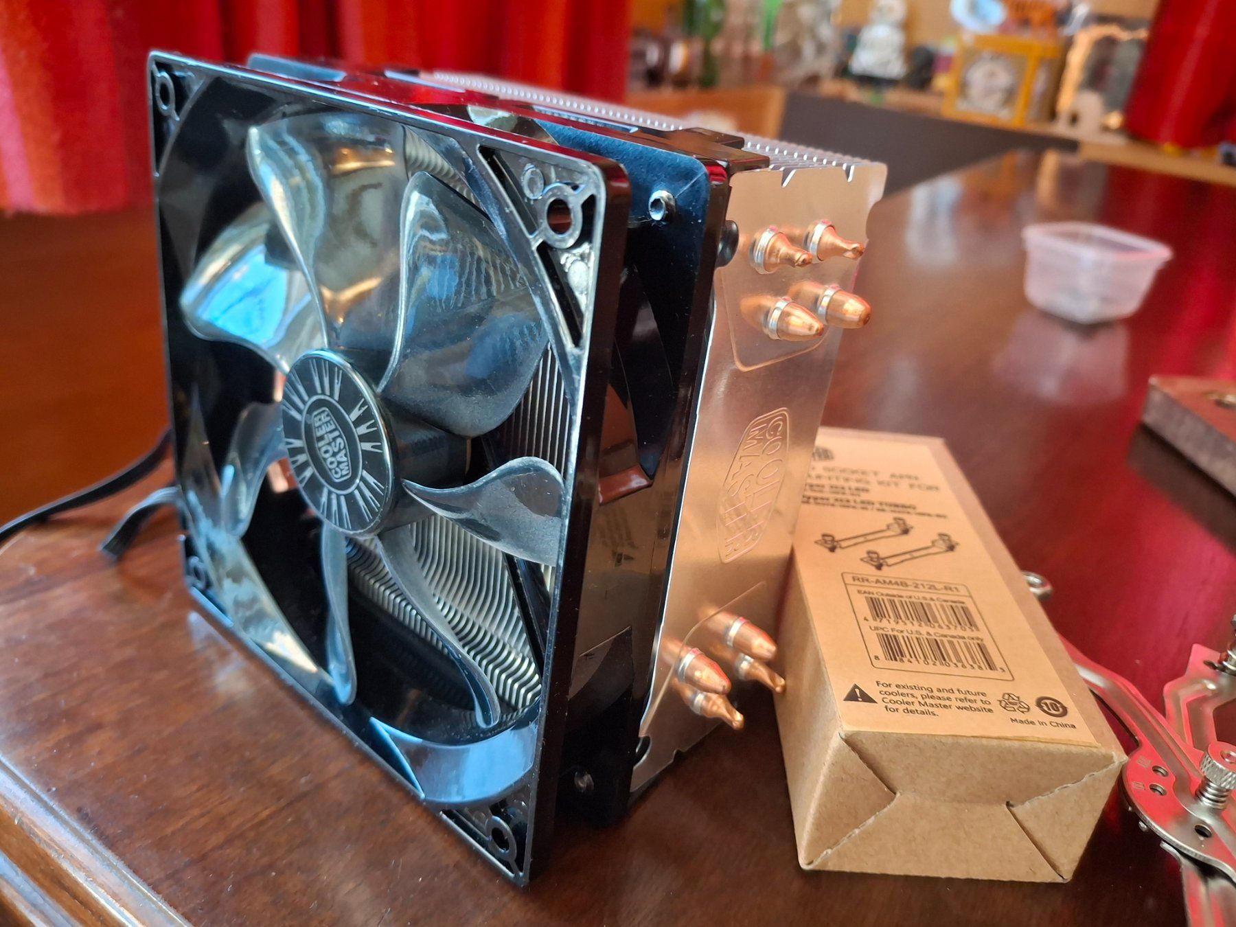Ventilatoren: Cooler Master CPU-Kühler mit Intel/AMD Mounts – Gebraucht aus Grindelwald von rubi9