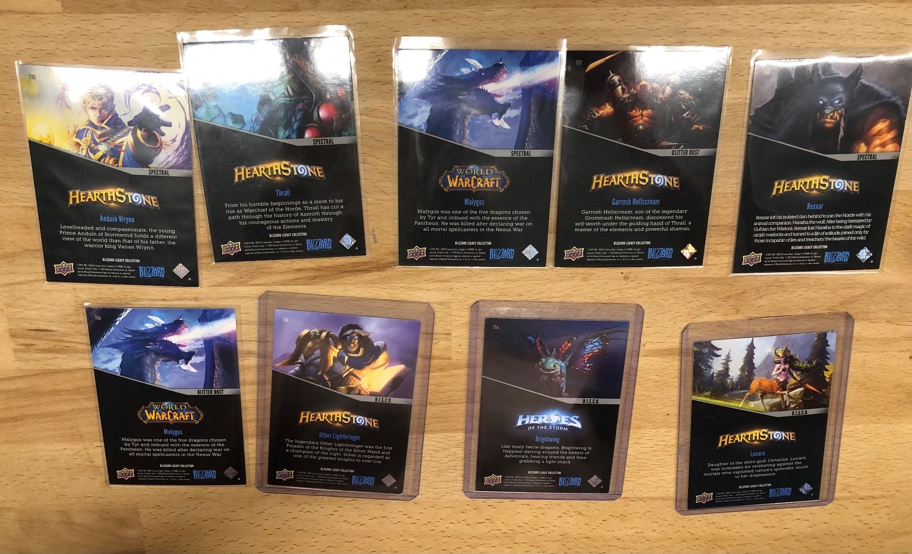 Carte collezionabili: Upper Deck Blizzard Legacy 2023 Hearthstone serialized cards – Nuovo (secondo la descrizione) da Corsier GE venduto da SWmoderncards 3