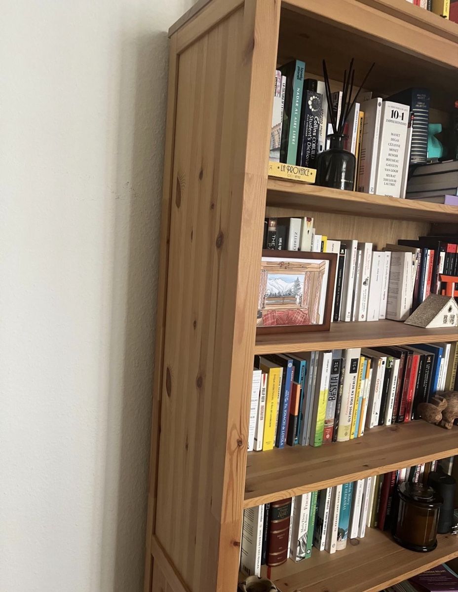 Scaffali: IKEA HEMNES Bookcase light brown 90x197 cm good condition – Usato da Genève venduto da ang_5v9z 2