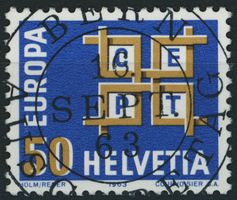 1963 - Europa - Ersttag Voll Stempel ET