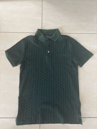 Polohemd dunkelgrün Grösse S (slim fit)