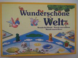 Würfel-Spiel "WUNDERSCHÖNE WELT" für Alter 4+ / 2-4 Spieler